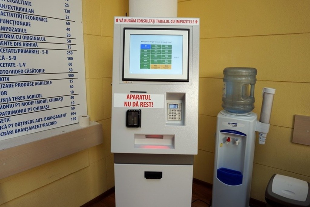 Helyi adó- és illetékbefizető automatát állítottak üzembe