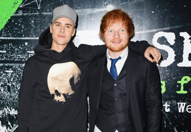 Közös dallal robbant be Ed Sheeran és Justin Bieber