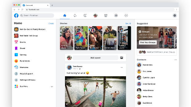 Teljesen megváltozik a Facebook