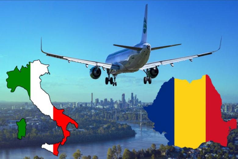 Felfüggesztik az összes repülőjáratot Romániából Olaszországba és Olaszországból Romániába