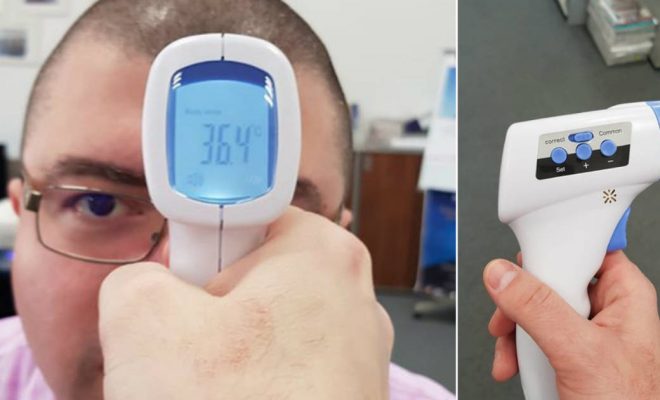 Testhőmérséklet-mérőket osztogatt ki a Nagyváradi Helyi Fejlesztési Ügynökség