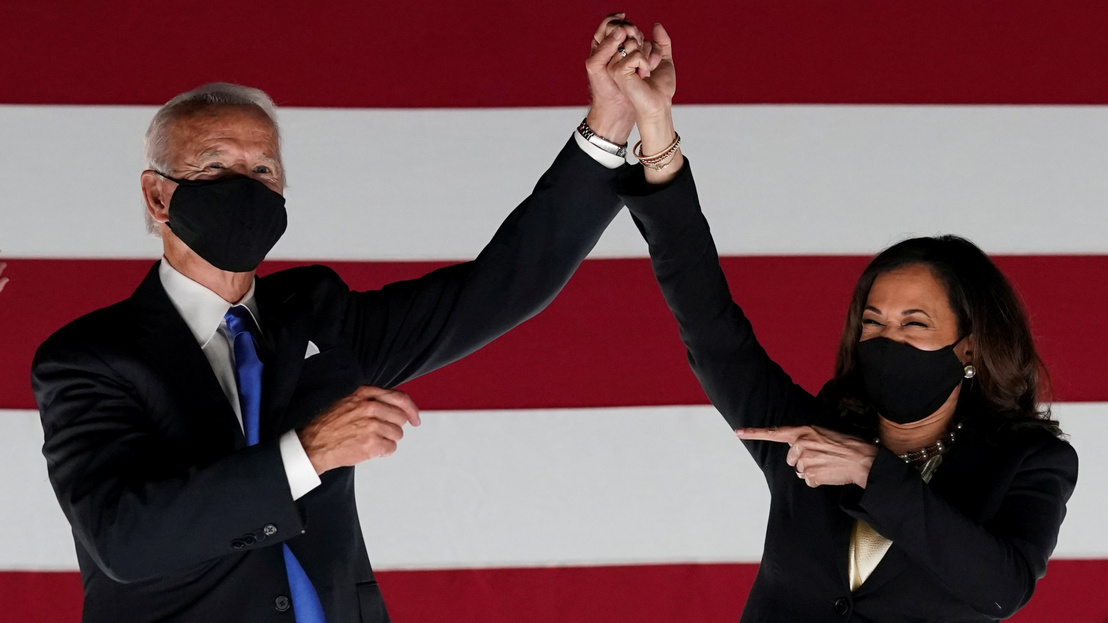 Joe Biden demokrata jelölt az Egyesült Államok 46. elnöke