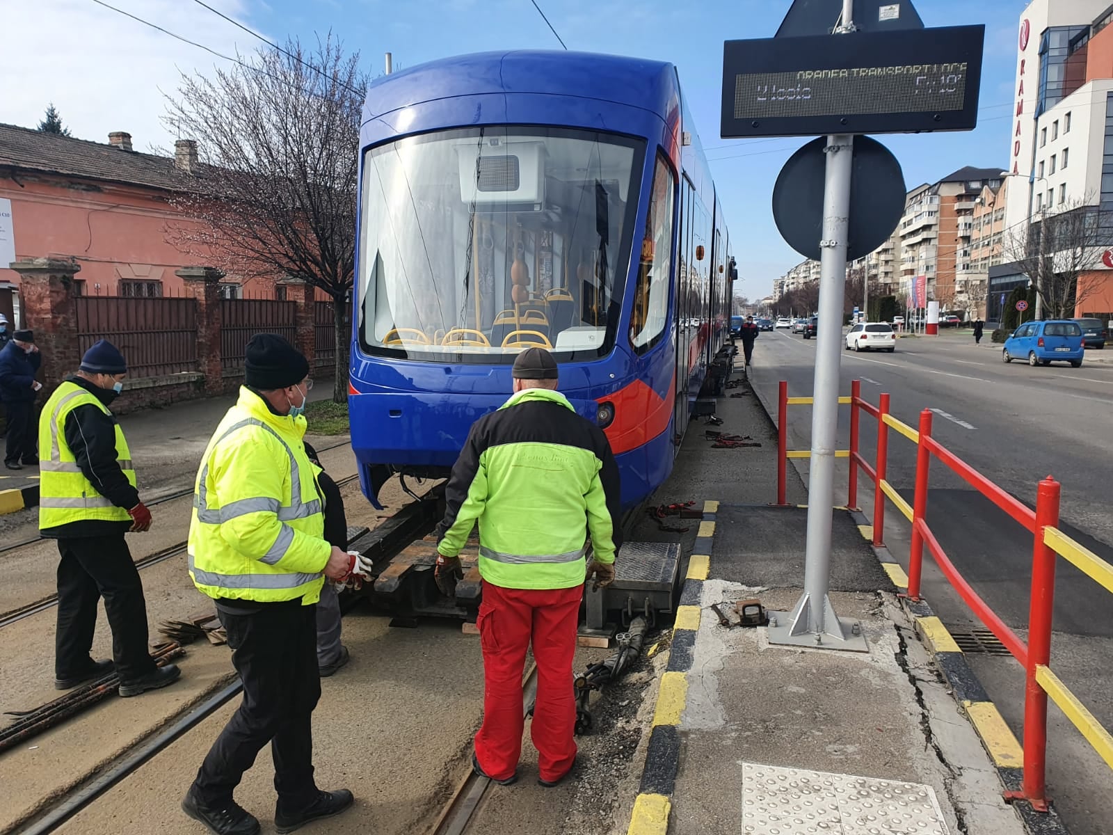 Megérkezett Váradra a tizenegyedik Imperio villamos
