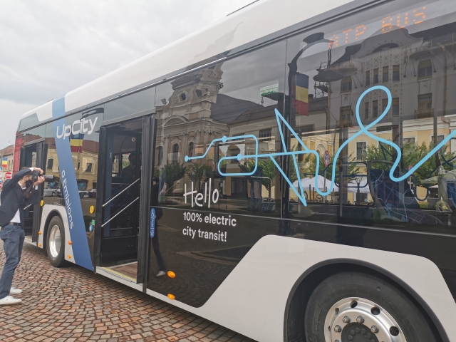 Nagyváradon tesztelik az első Romániában gyártott elektromos buszt