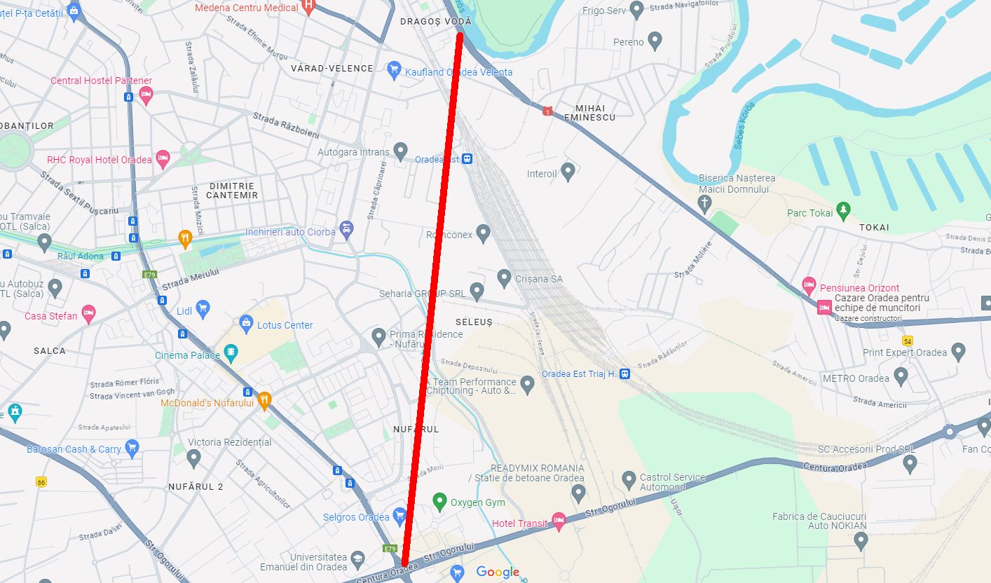 Egy 3,5 kilométer hosszú új utat akar építtetni nagyvárad önkormányzata