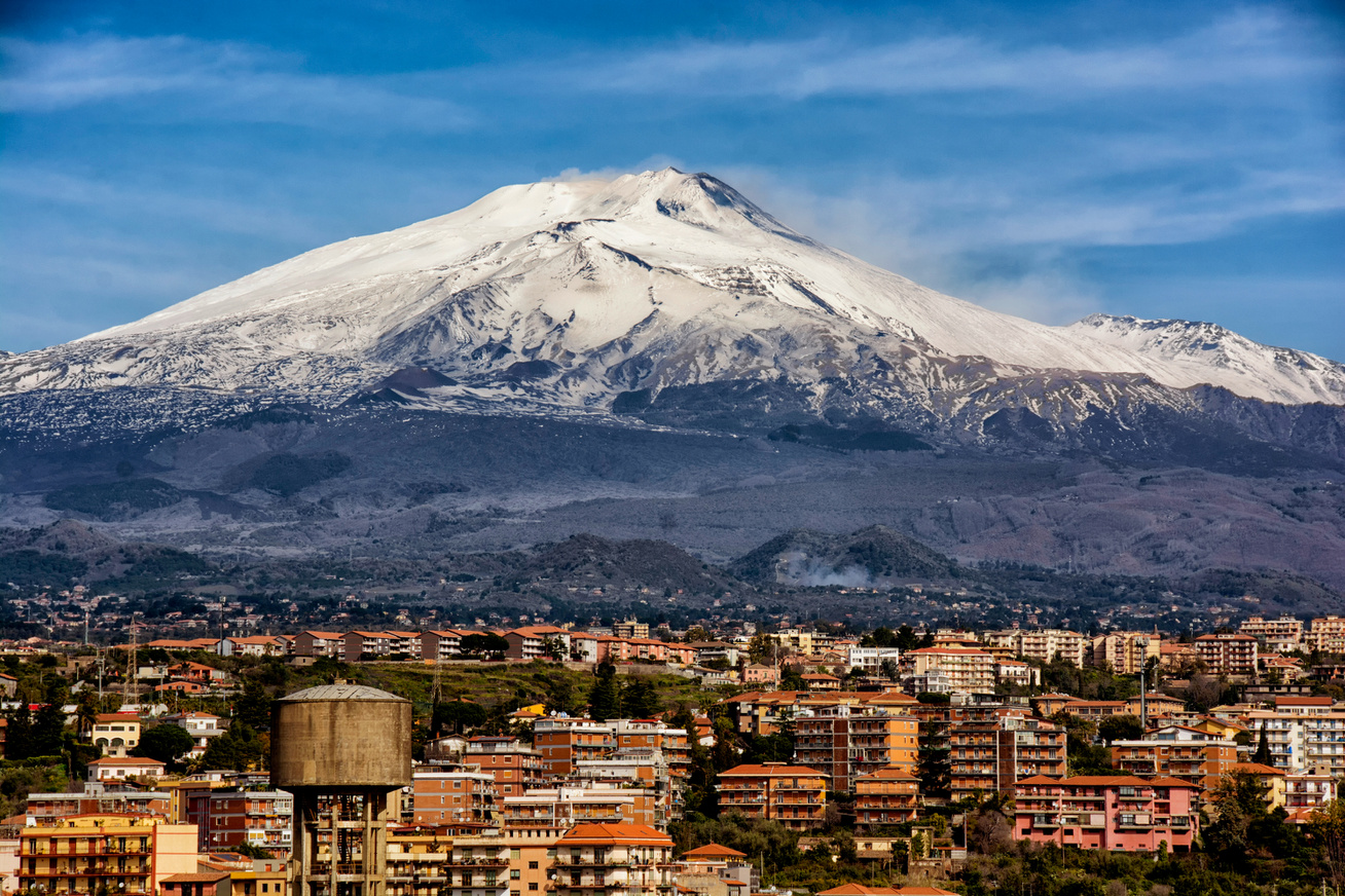 Európa legaktívabb vulkánja, az Etna mozgásban van