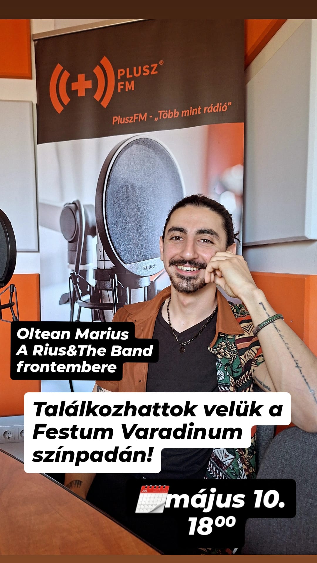 Oltean Marius - Rius&The Band a Varadinum színpadán